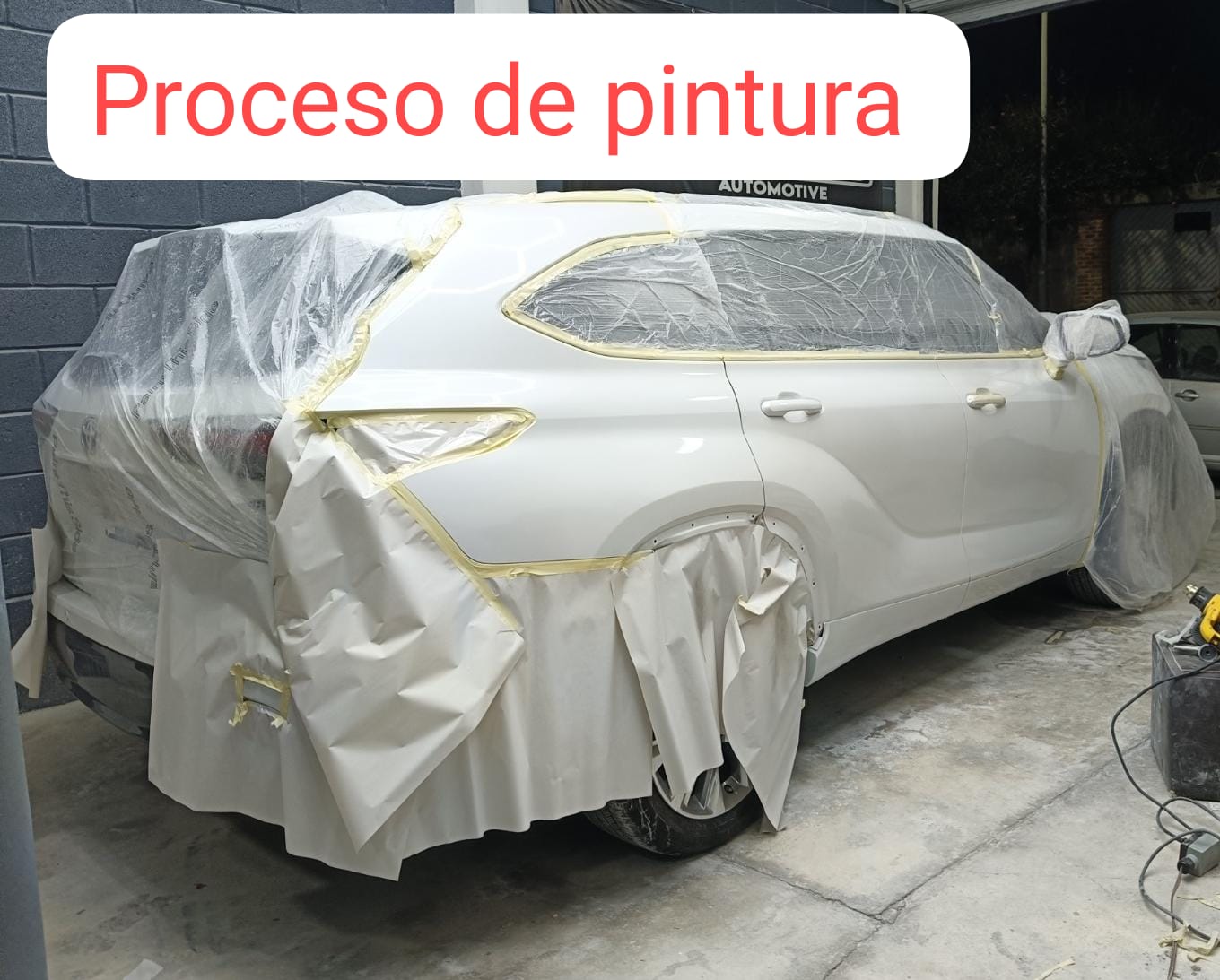 Pintura automotriz profesional